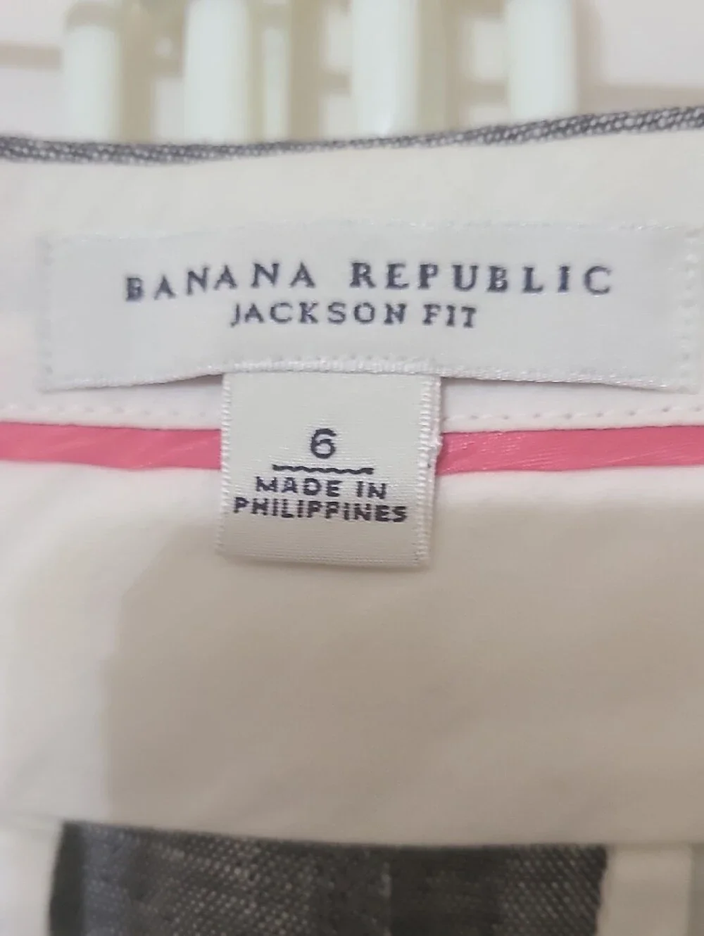 Banana Republic Jackson Fit Women's Gray 100% Linen Dress Pants - Size 6